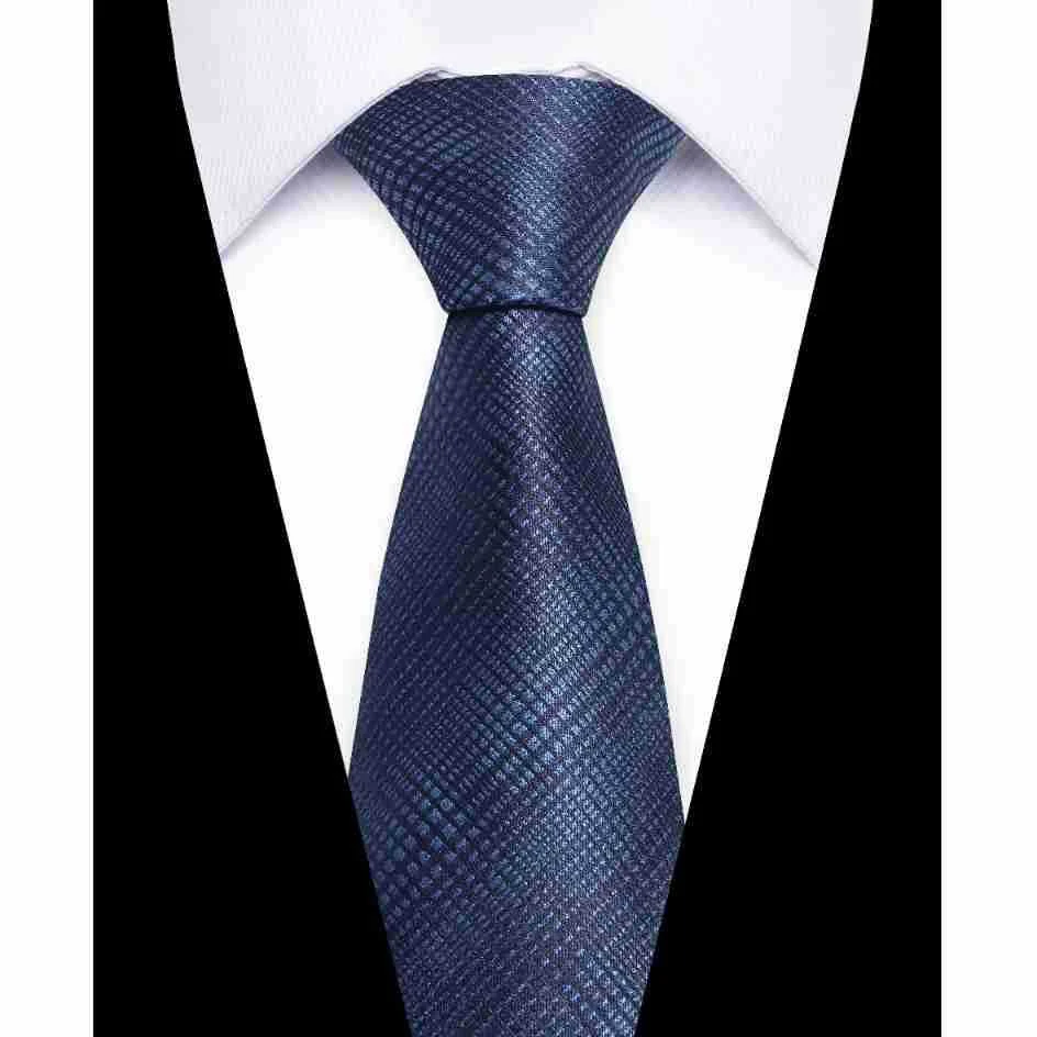 Usiness Striped Hand-stitched Polyester Tie — image 3