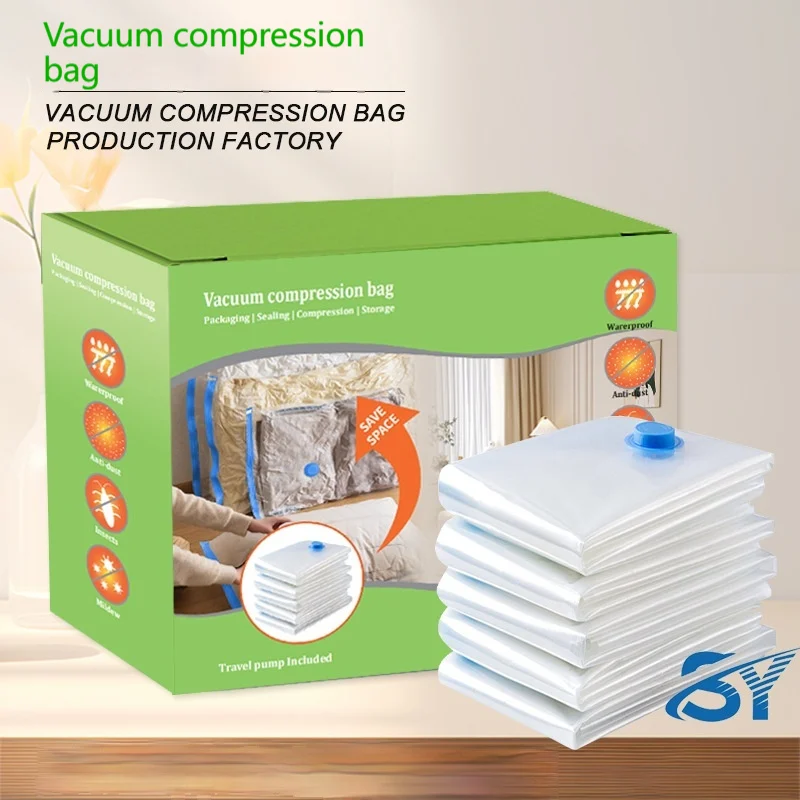 Vacuum Compression Bags For Storing Clothes And Cotton Quilts — image 2