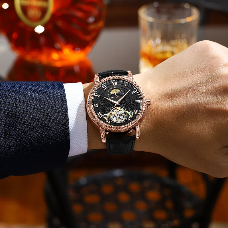 VAN GOGH Automatic Mechanical Men's Watch Yaojin Sunflower — image 7