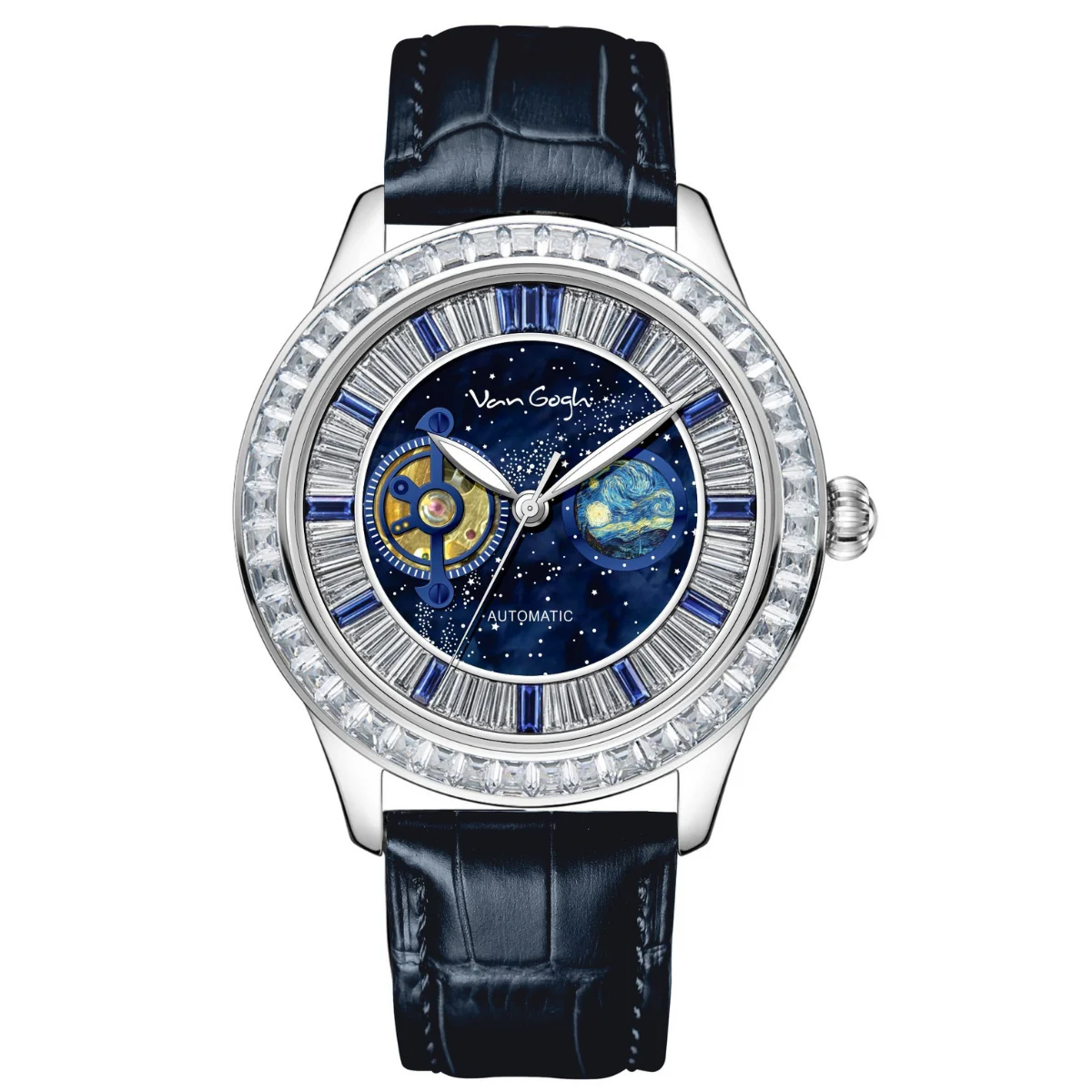 Vangogh Men's Geneva Series Art Automatic Mechanical Watch — image 2