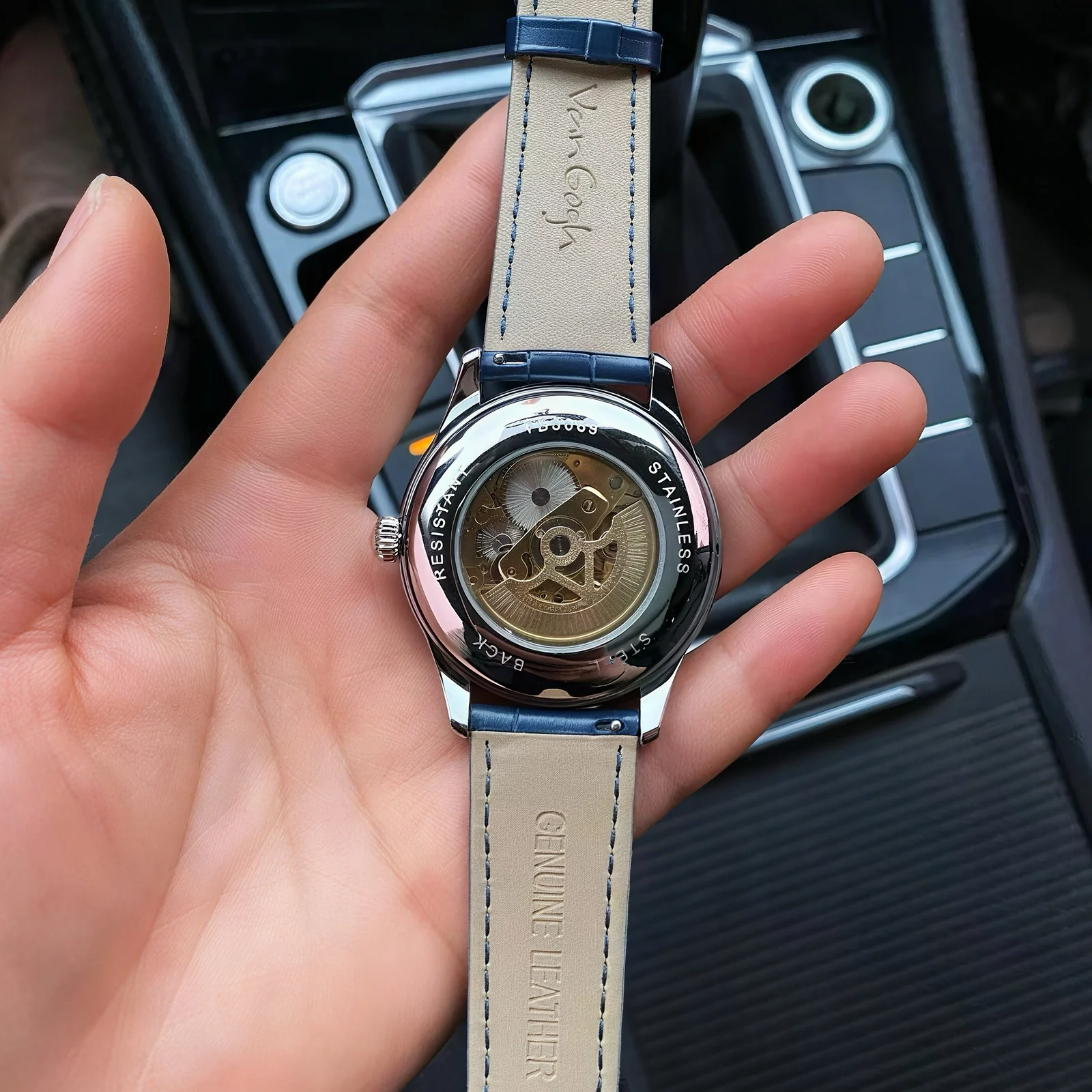 Vangogh Men's Geneva Series Art Automatic Mechanical Watch — image 4