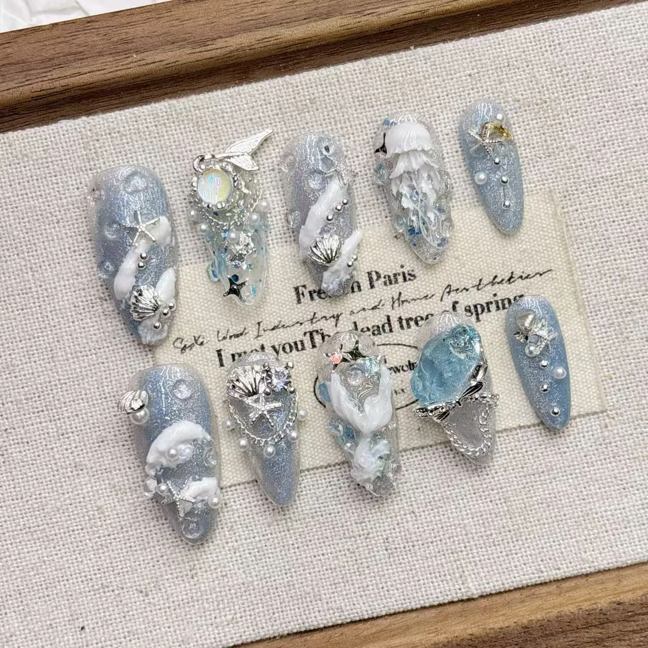 Versatile Fake Fingers Purely Handmade Wearable Nails — image 3