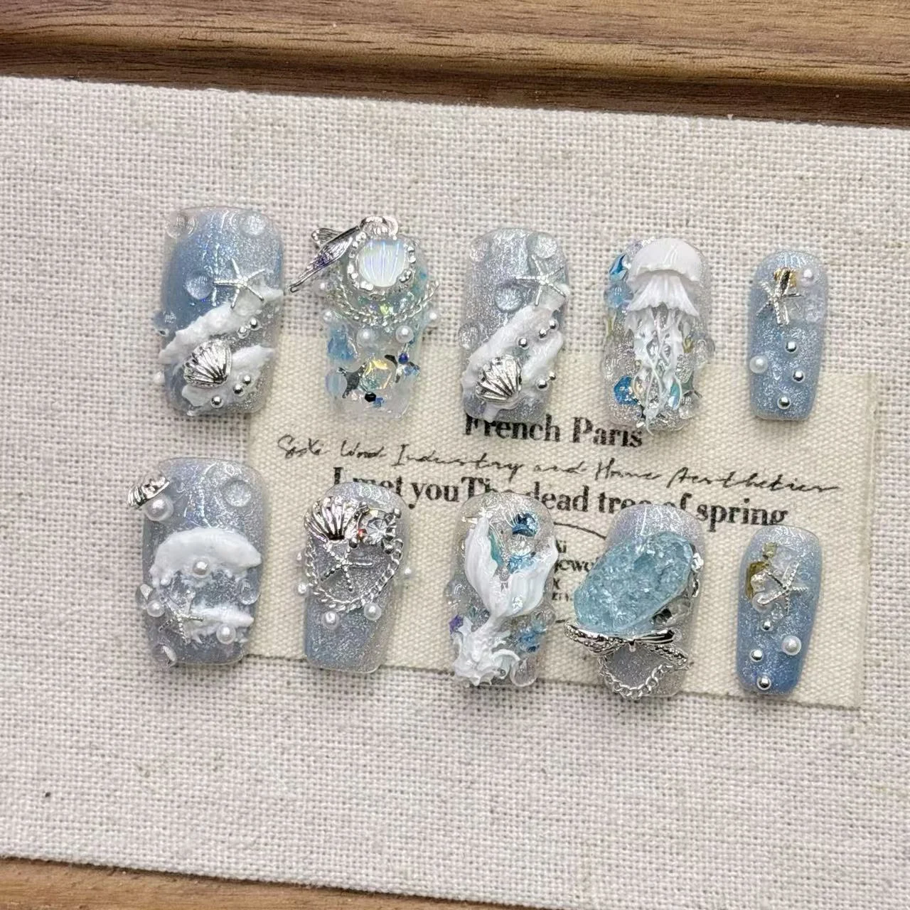 Versatile Fake Fingers Purely Handmade Wearable Nails — image 4