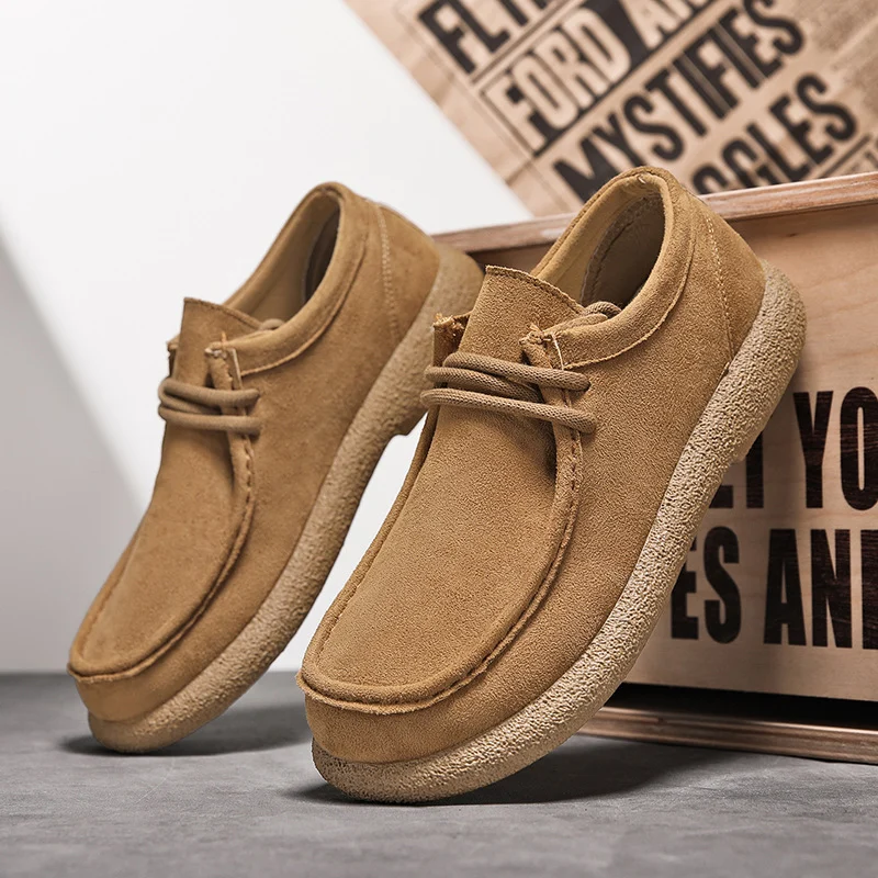 Versatile Retro-chic British-style Mens Sneakers — image 8