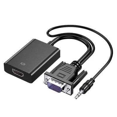 VGA To HDMI Adapter Cable With Audio Power Supply 1080p Plug And Play — image 2
