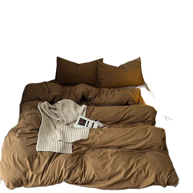 Vintage Four-piece Bedding Set Washed Cotton — image 4