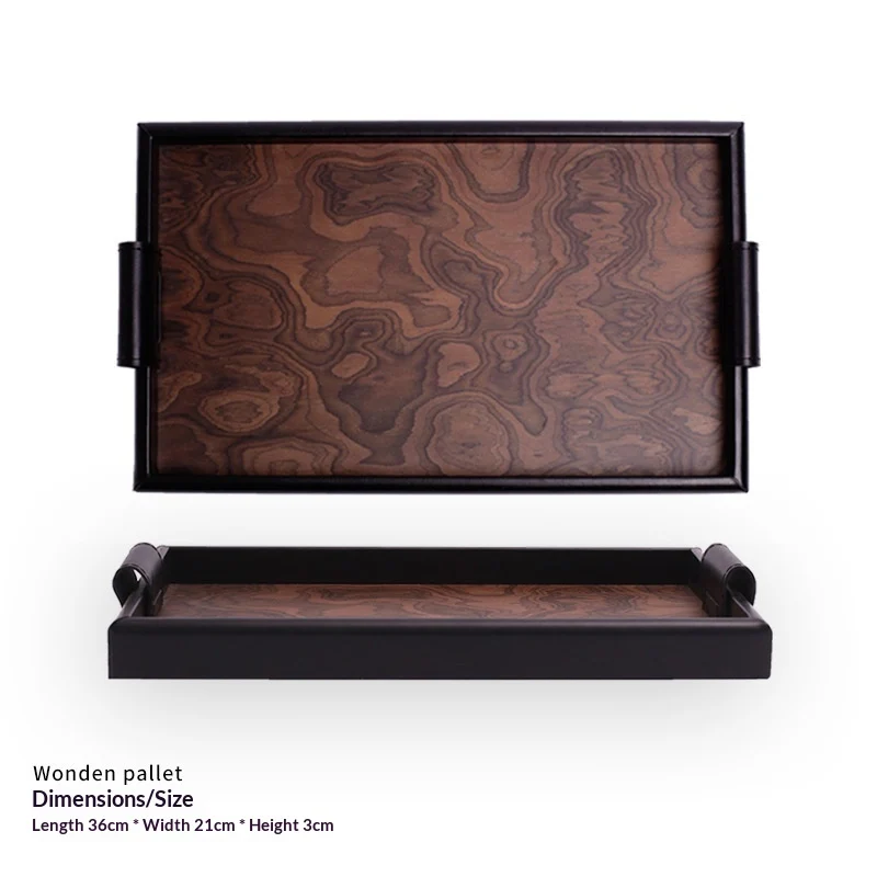 Vintage High End Retro Style Wooden Tray For Home Use Perfect Jewelry Display — image 5