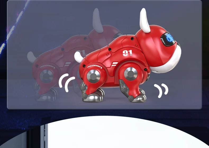 Violent Dogs, Children's Intelligent Mechanical Robot Touch-sensing Electric Toy… — image 2