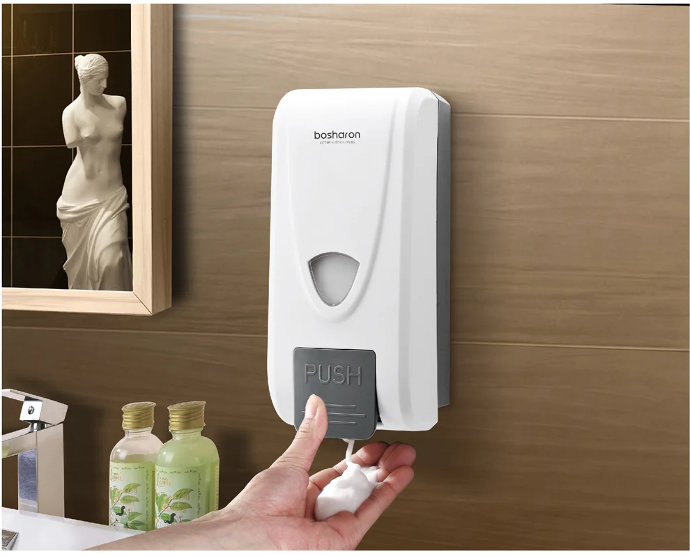 Wall-mounted Hand Press Foam Soap Dispenser — image 3