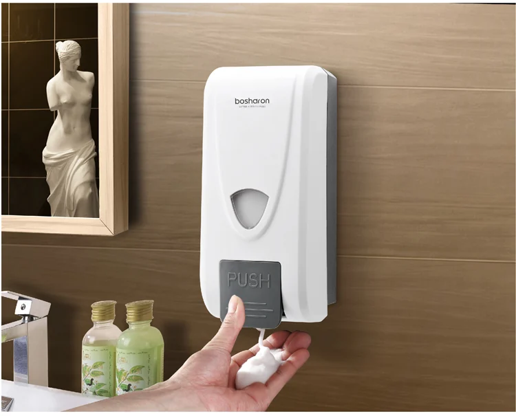 Wall-mounted Hand Press Foam Soap Dispenser — image 2