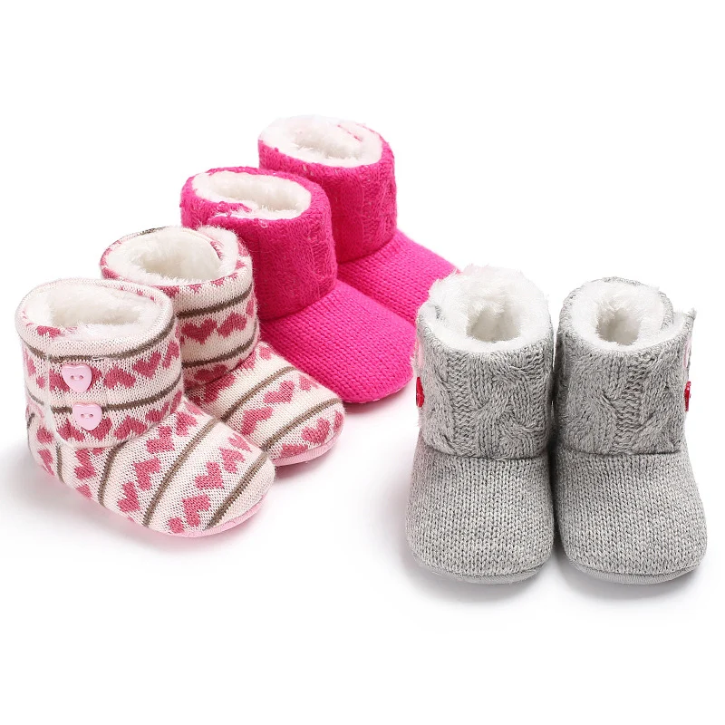 Warm Fleece-lined Cute Toddler Shoes For Baby Girls Infant — image 4