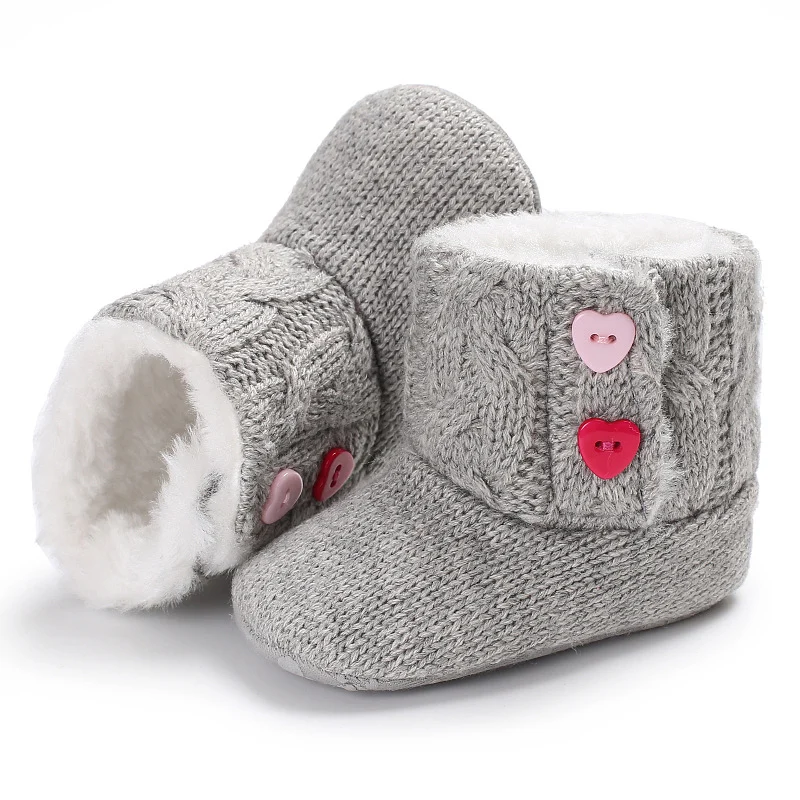 Warm Fleece-lined Cute Toddler Shoes For Baby Girls Infant — image 7