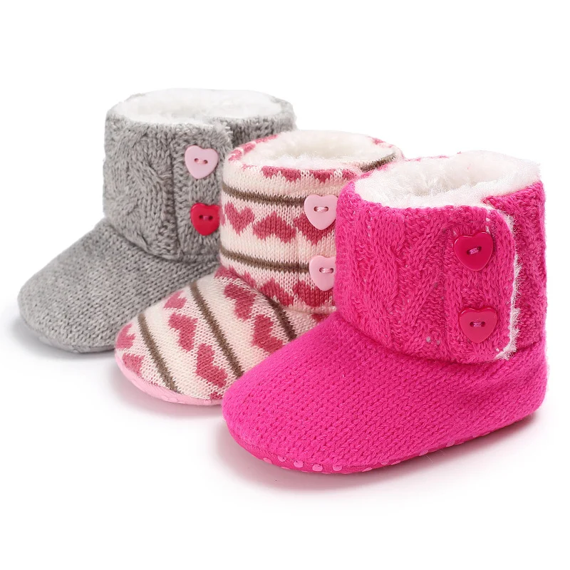 Warm Fleece-lined Cute Toddler Shoes For Baby Girls Infant — image 6