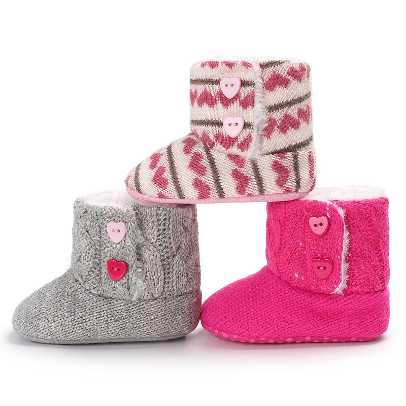 Warm Fleece-lined Cute Toddler Shoes For Baby Girls Infant — image 3
