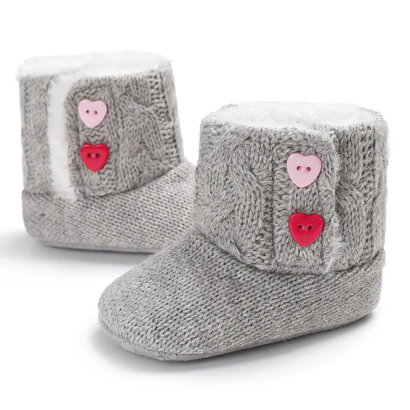 Warm Fleece-lined Cute Toddler Shoes For Baby Girls Infant — image 5