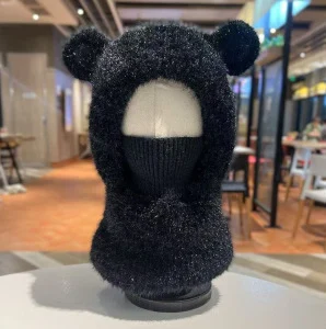 Warm, Windproof Knitted Wool Hat With Earflaps — image 5