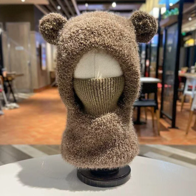 Warm, Windproof Knitted Wool Hat With Earflaps — image 15