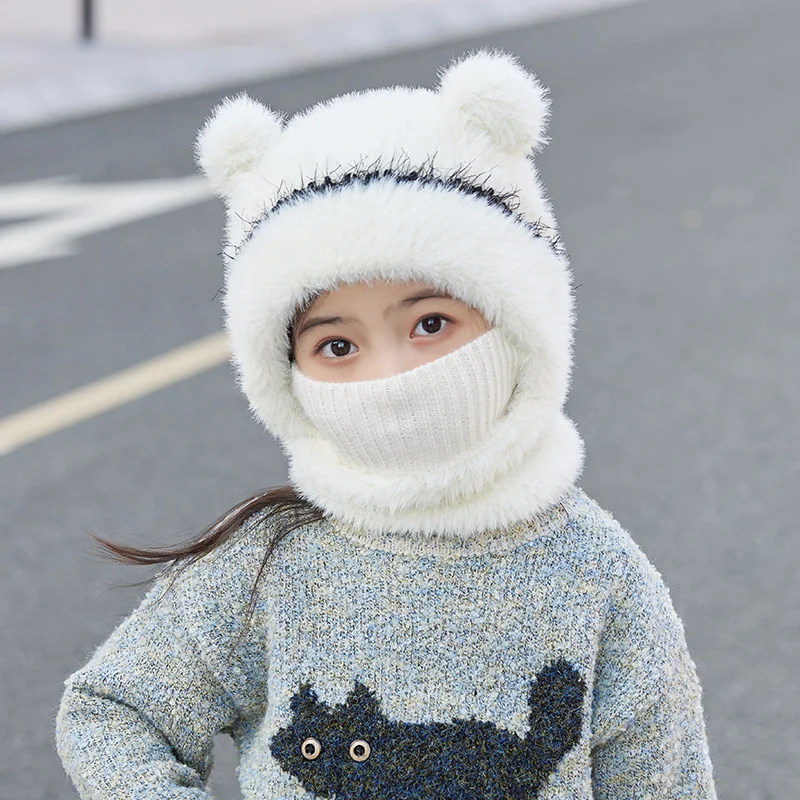 Warm, Windproof Knitted Wool Hat With Earflaps — image 3