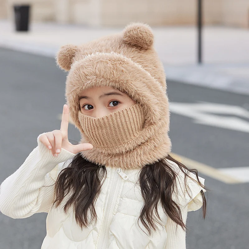 Warm, Windproof Knitted Wool Hat With Earflaps — image 11