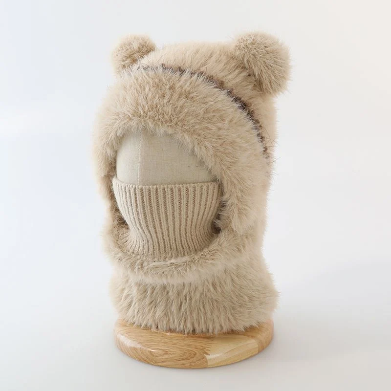 Warm, Windproof Knitted Wool Hat With Earflaps — image 8
