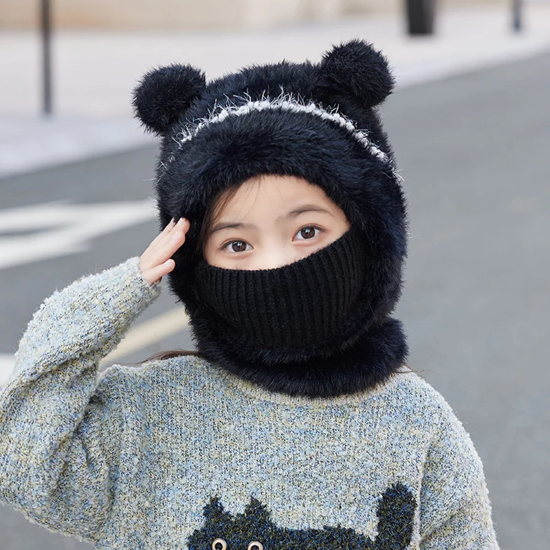 Warm, Windproof Knitted Wool Hat With Earflaps — image 4