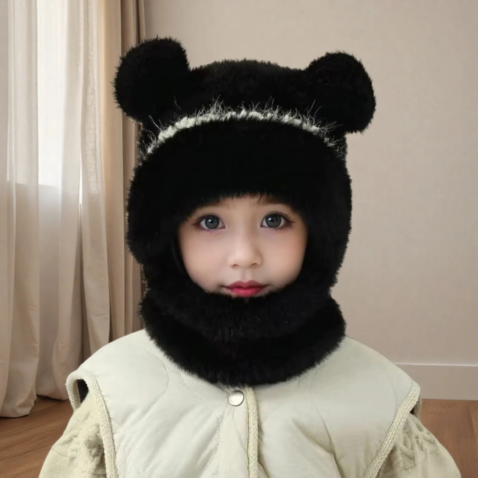Warm, Windproof Knitted Wool Hat With Earflaps — image 10
