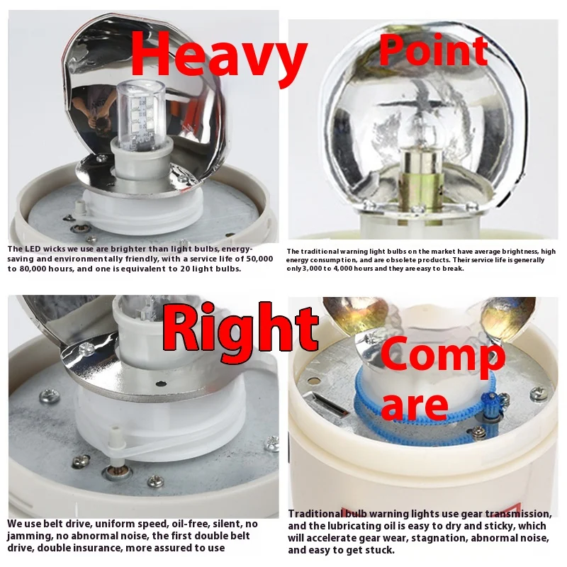 Warning Light Lte-1101j Sound And Alarm Rotation — image 2