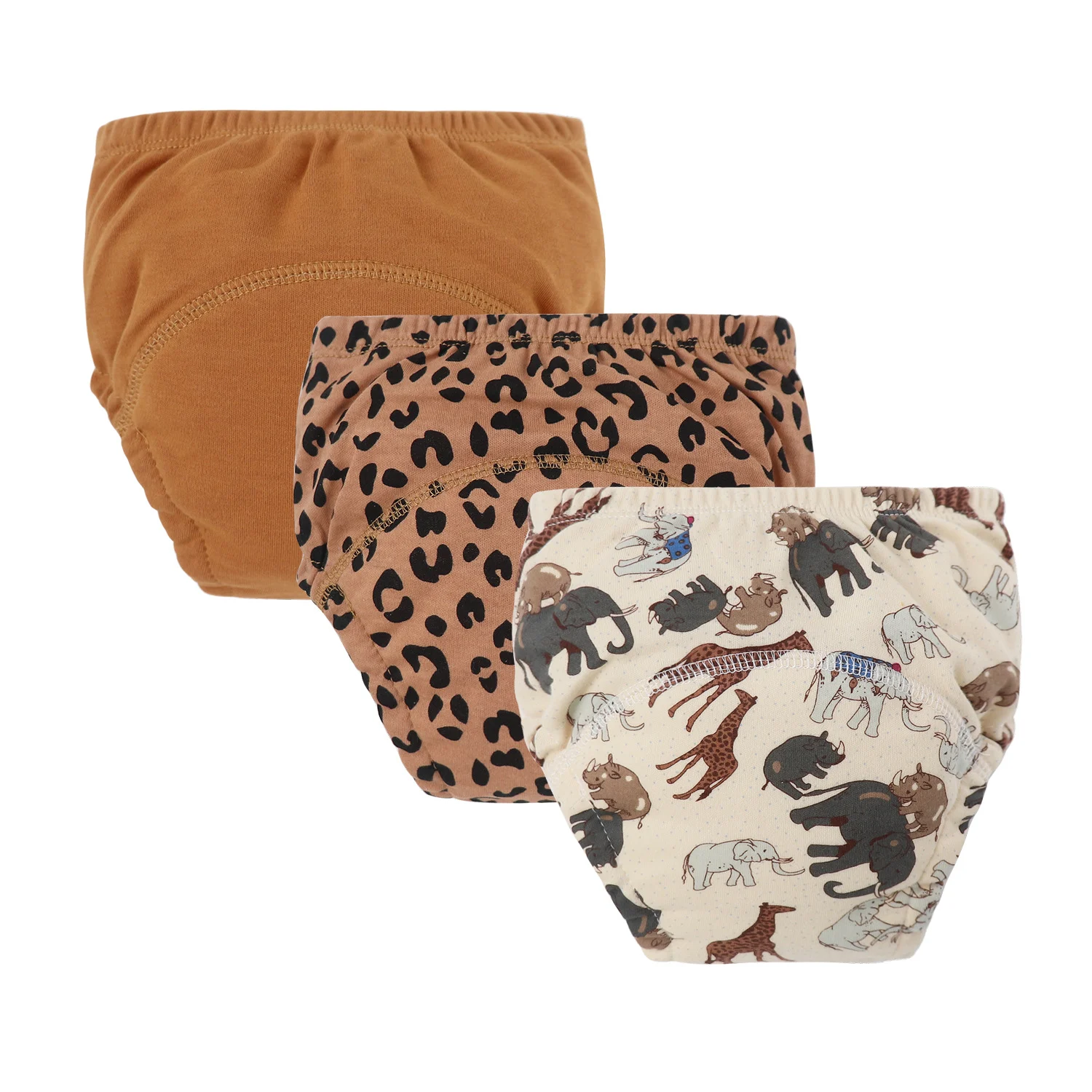 Washable Eco-cotton Pull-up Training Pants For Infants And Toddlers — variant image