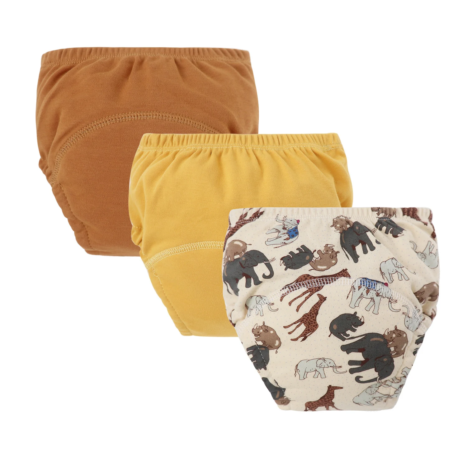 Washable Eco-cotton Pull-up Training Pants For Infants And Toddlers — variant image
