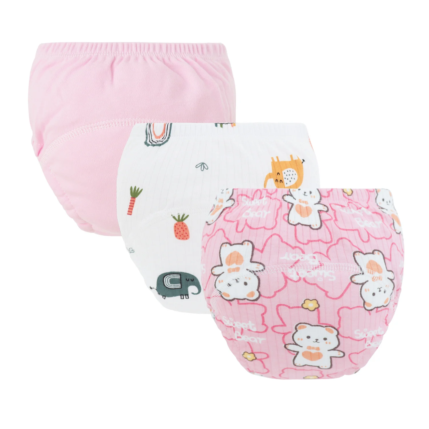 Washable Eco-cotton Pull-up Training Pants For Infants And Toddlers — variant image