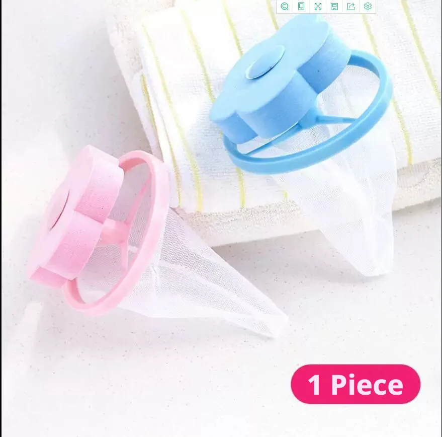 Washing Machine Filter-plum Blossom Shape-blue-1 Pack — image 2