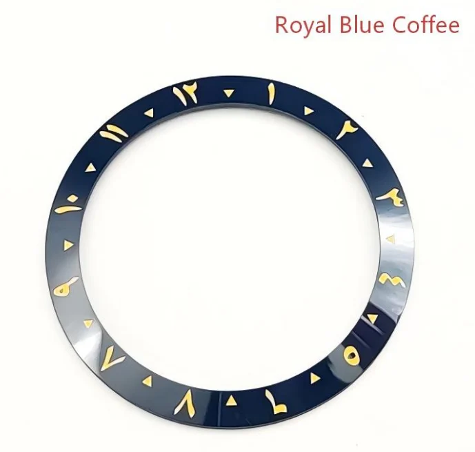 Watch Accessory 38mm Ceramic Bezel Ring, Vintage Arabic Numeral Design, Compatible… — image 13