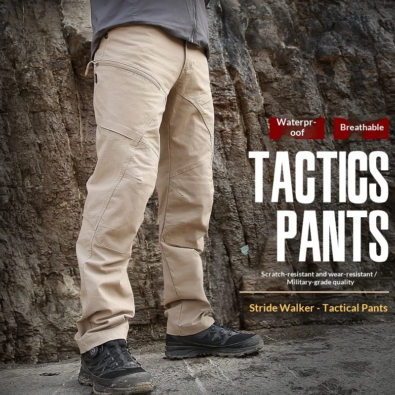 Water-repellent Springautumn Outdoor Work Pants Tactical — image 7