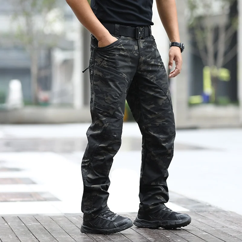 Water-repellent Springautumn Outdoor Work Pants Tactical — image 4