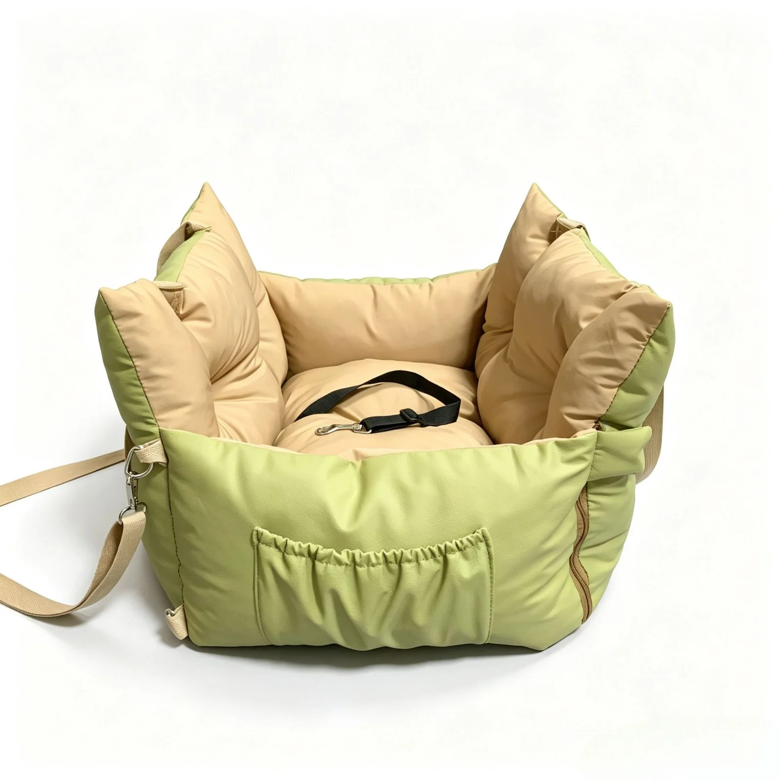 Waterproof Dog Car Seat Bed 2 In 1 Convertible Pet Travel Carrier Safety Booster With… — image 6