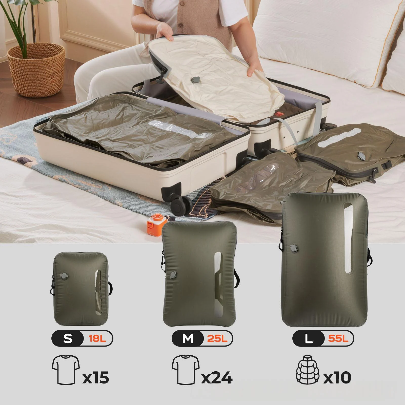 Waterproof Nylon TPU Compression Bag — image 5