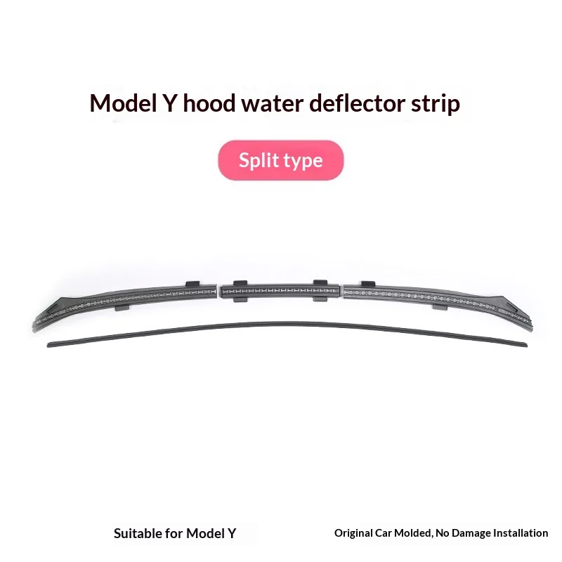 Waterproof Strip For The Front Hood, Tesla Hood Water Deflector — image 6