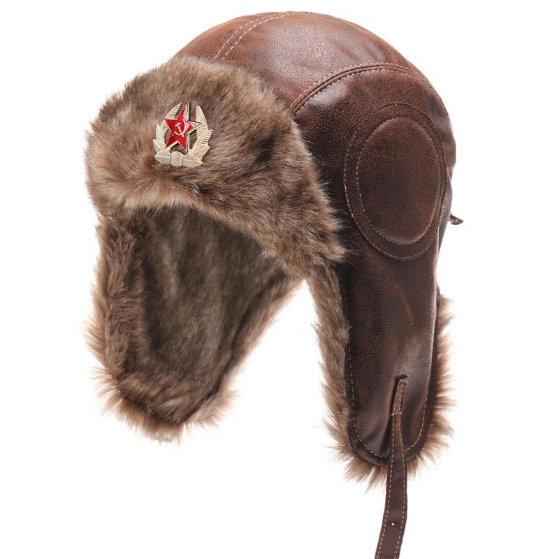 Waterproof Unisex Outdoor Soviet Badge Lei Feng Hat — variant image