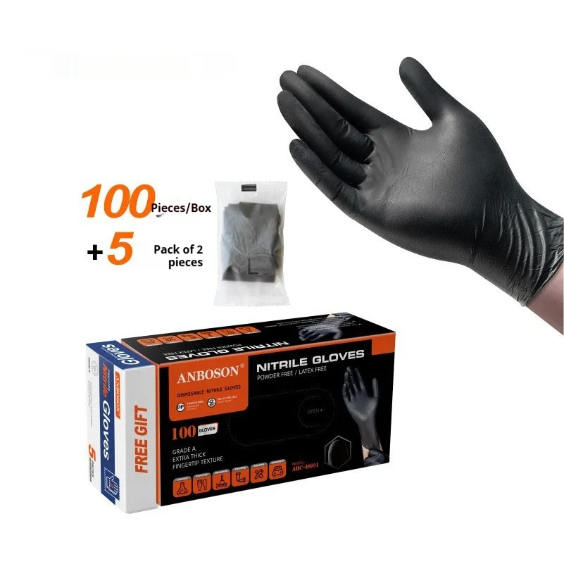 Wear-resistant Oil-proof Household Nitrile Gloves — image 4