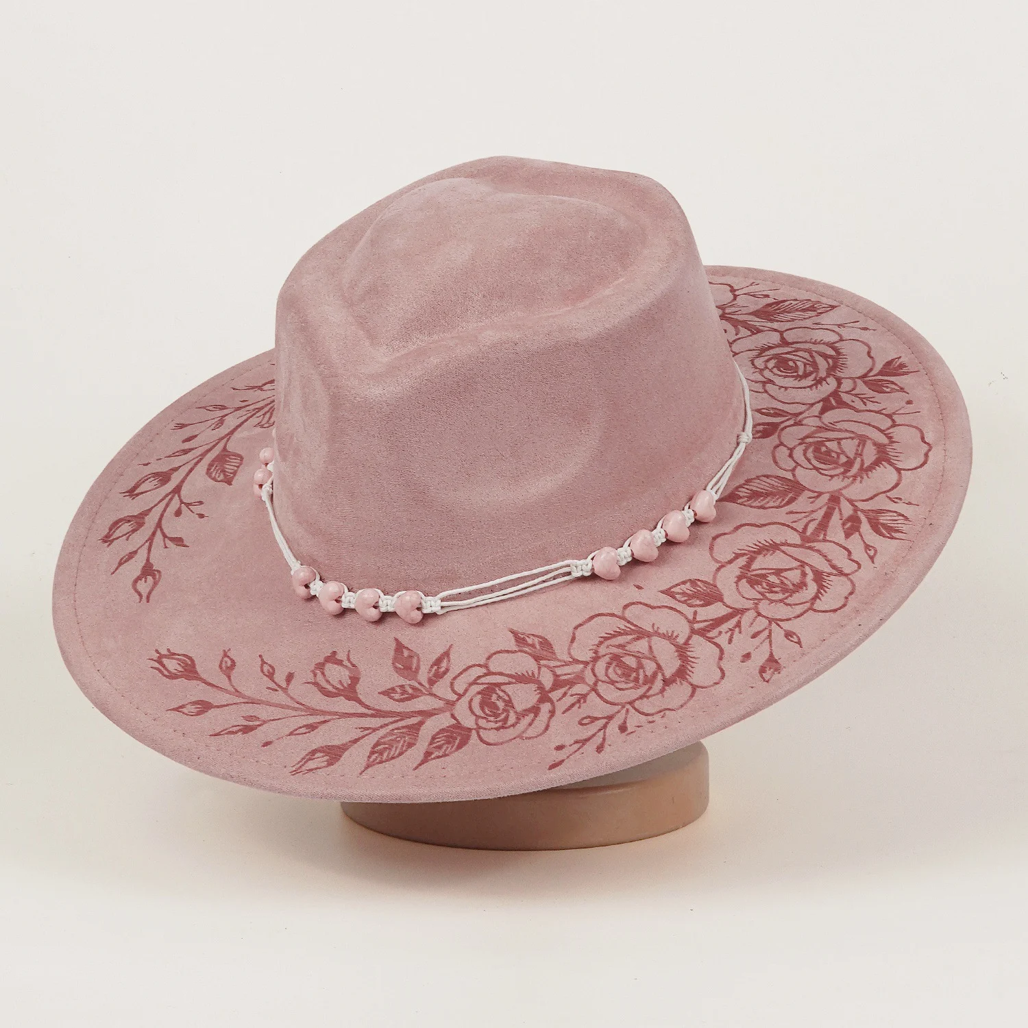Western Cowboy Hat Fashion Embossed Laser-engraved Top — image 6