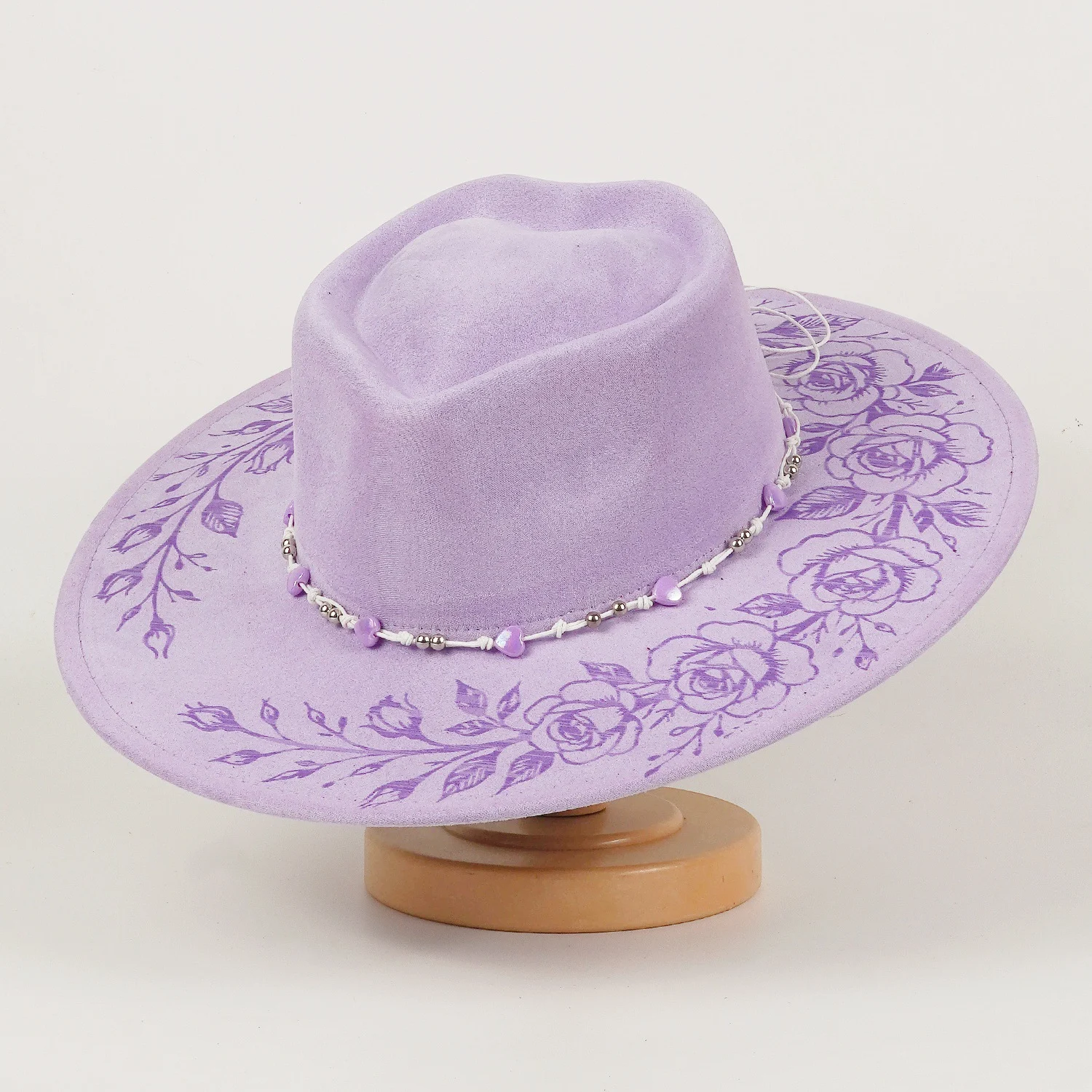 Western Cowboy Hat Fashion Embossed Laser-engraved Top — image 8
