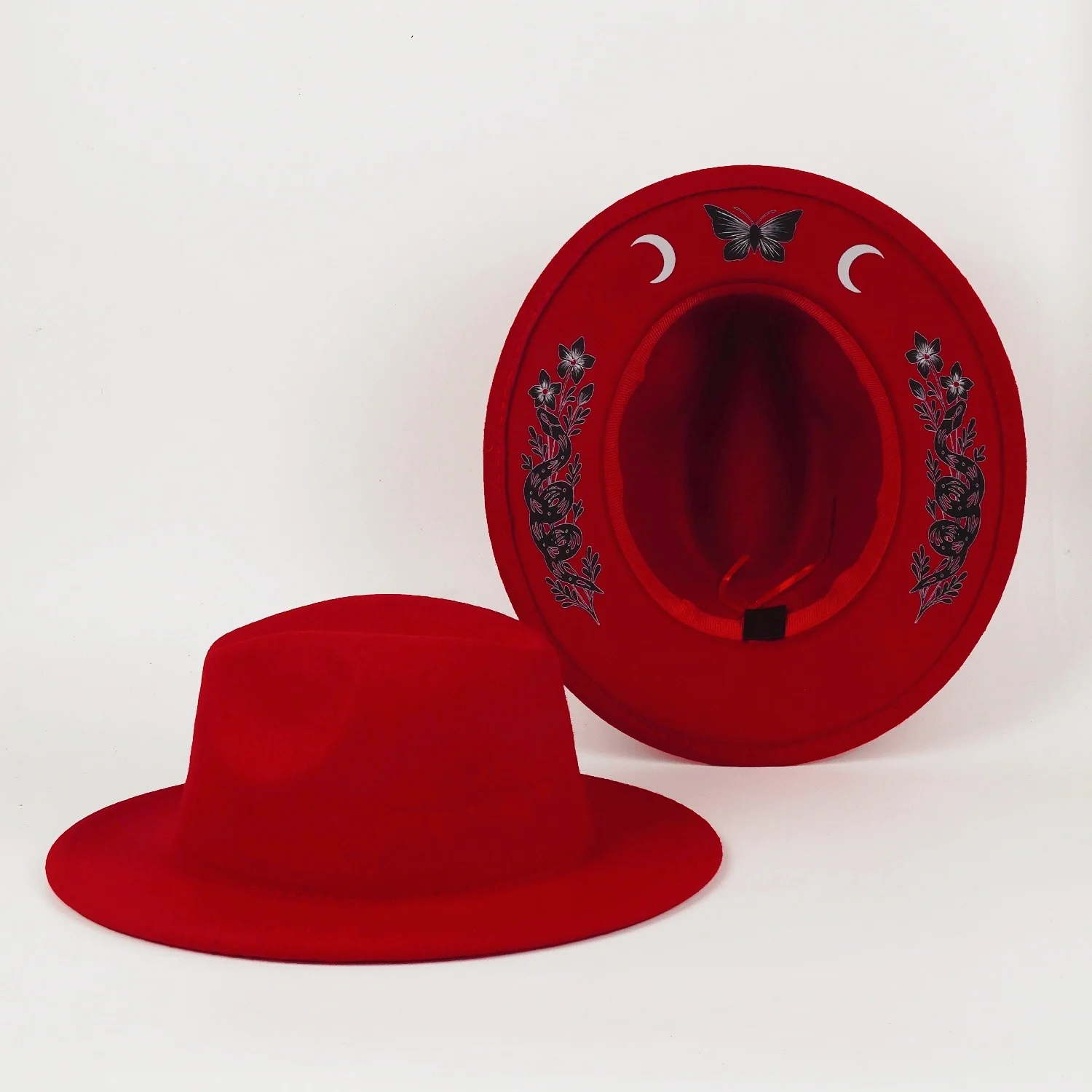 Wide-brimmed Formal Hat For Outdoor Travel High-crowned Top — image 8