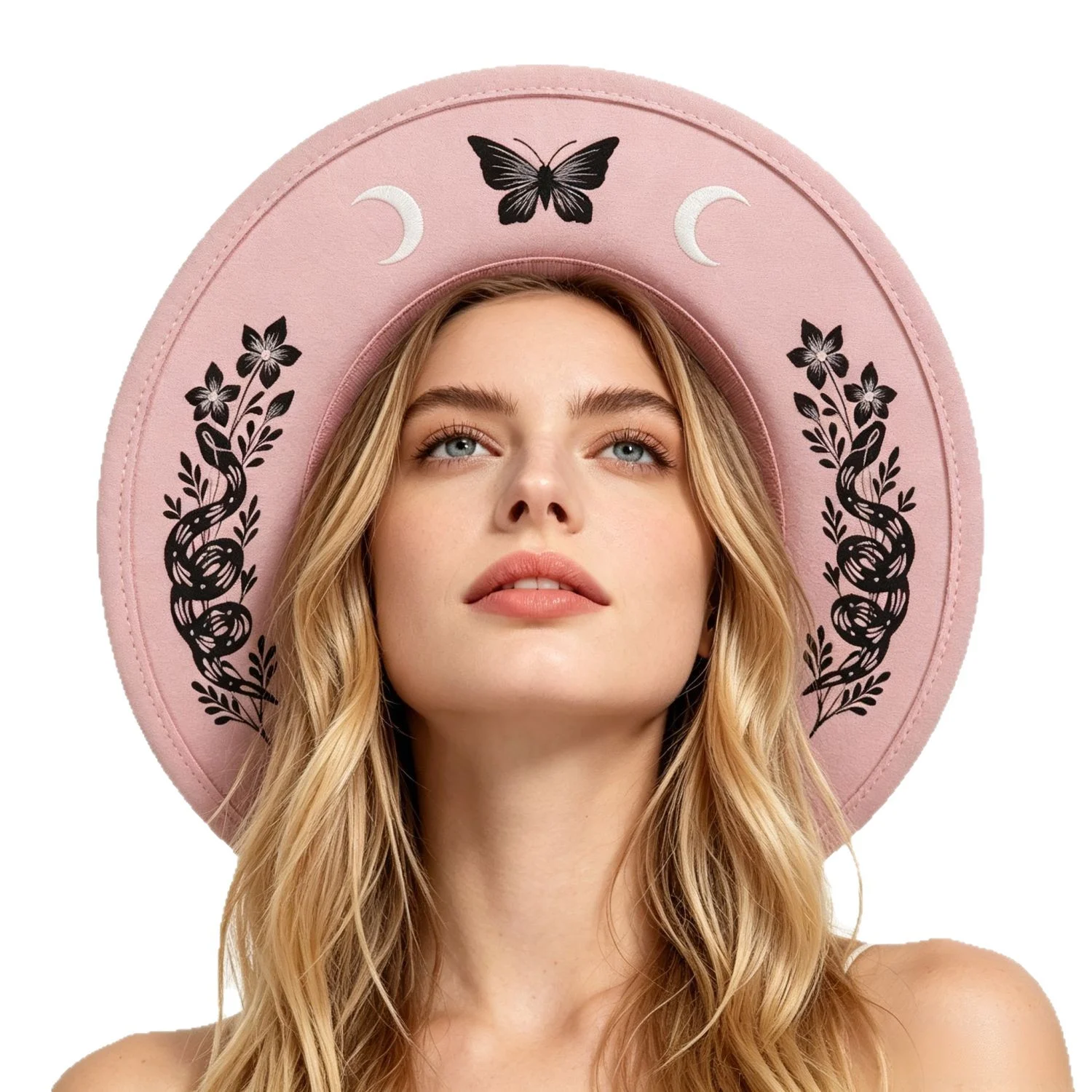 Wide-brimmed Formal Hat For Outdoor Travel High-crowned Top — image 4