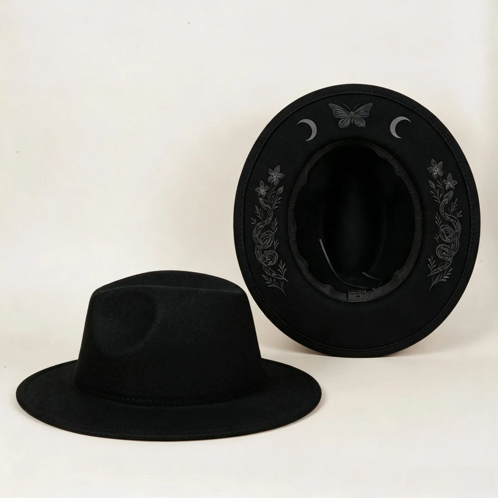 Wide-brimmed Formal Hat For Outdoor Travel High-crowned Top — image 5