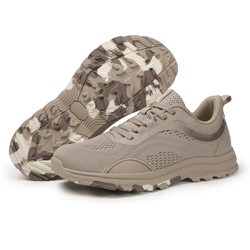 Wide-toe Outdoor Lightweight Breathable Mesh Cushioned Hiking Shoes — image 2