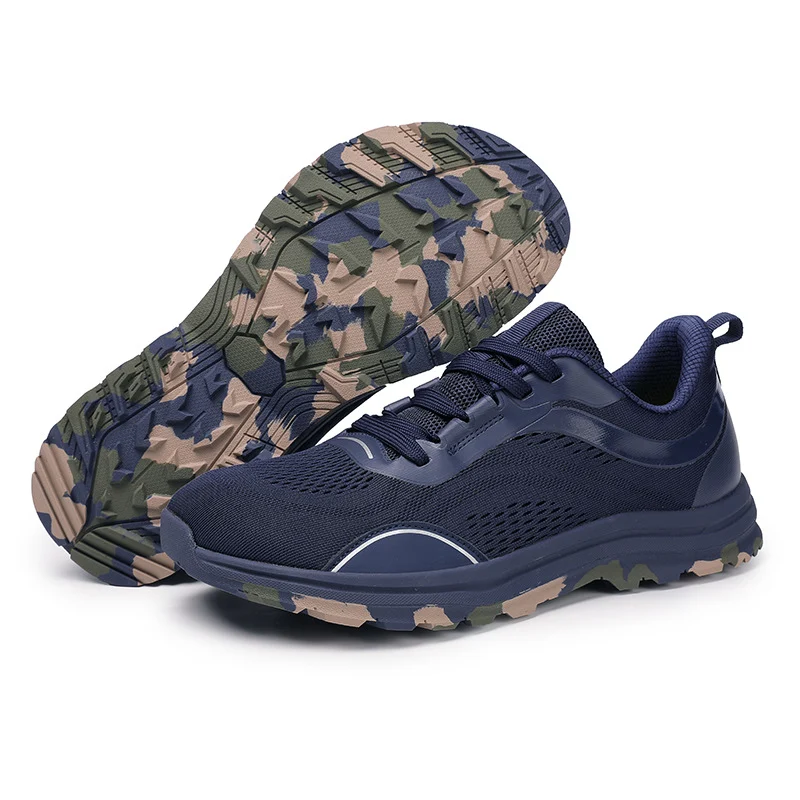 Wide-toe Outdoor Lightweight Breathable Mesh Cushioned Hiking Shoes — image 6