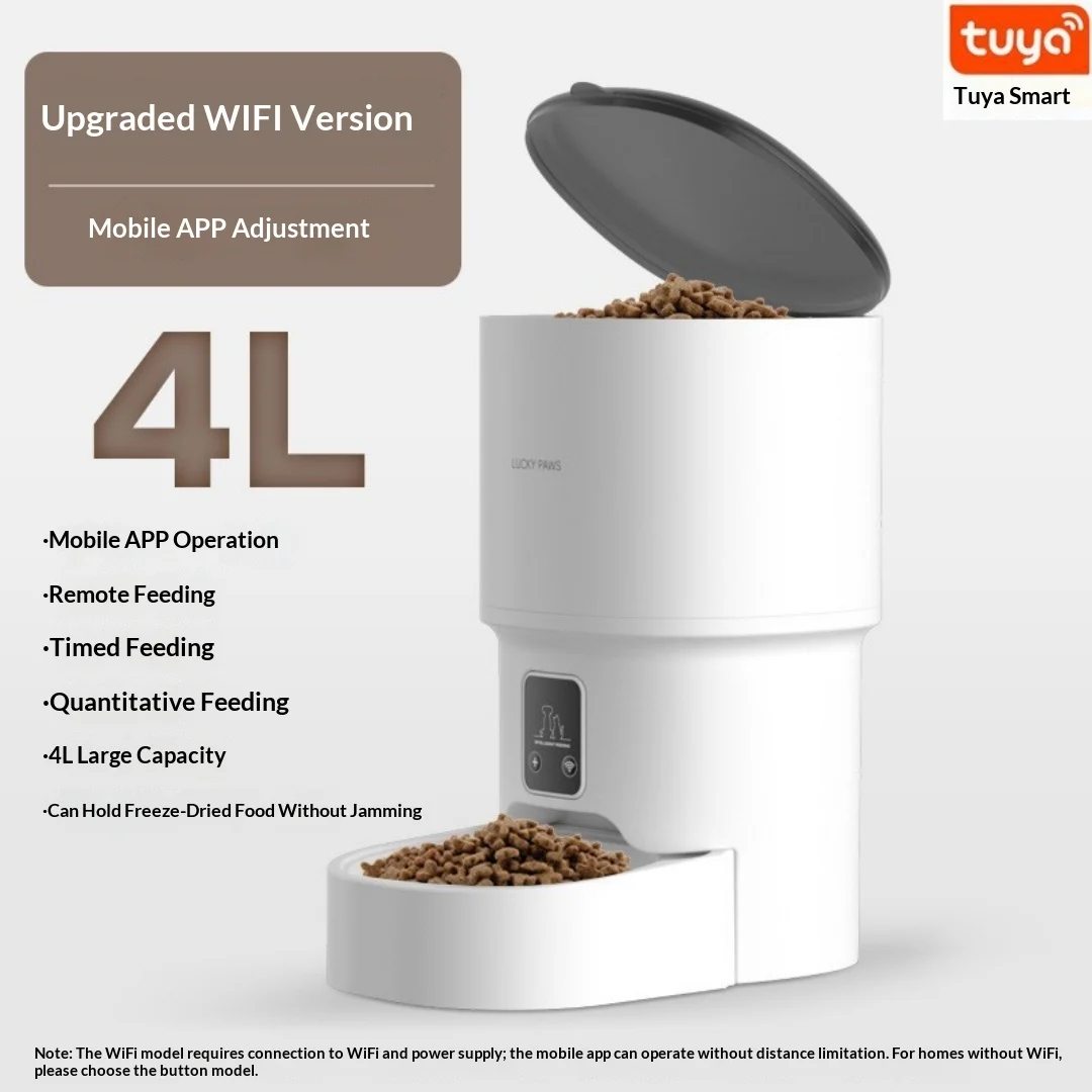 Wifi Smart Pet Feeder With App Control & Scheduled Feeding — image 6