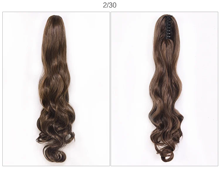 Wig Ponytail Female Claw Clip Curly Hair — image 3