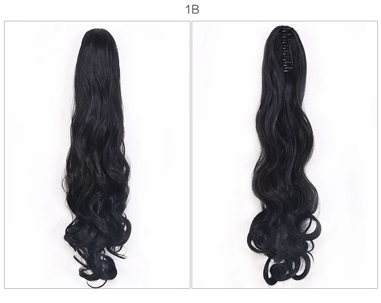 Wig Ponytail Female Claw Clip Curly Hair β image 1