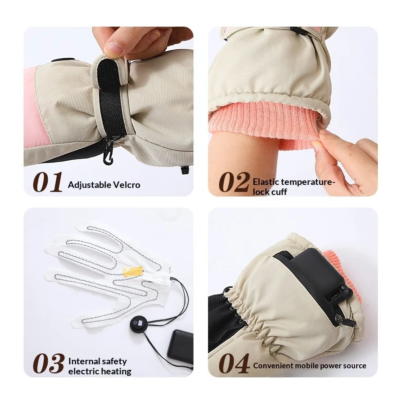 Winter Heated Thermal Riding Gloves For Men And Women — image 2